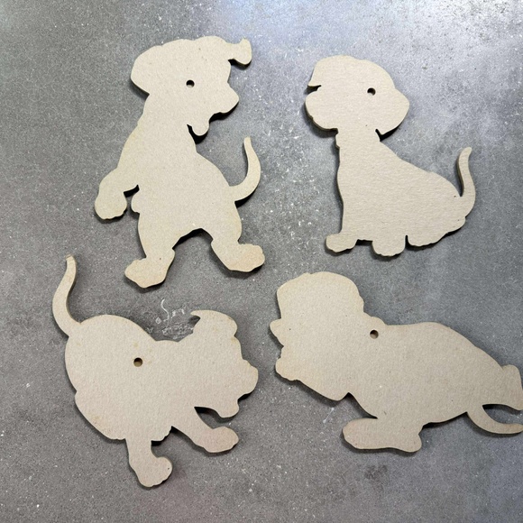 DISNEY 101 DALMATIONS PRESSBOARD WALL DECOR COMPLETE SET - Picture 2 of 6